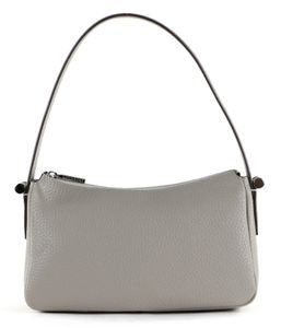 DECADENT Leder Schultertasche Abendtasche Janine Bag Concrete Grey grau