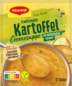 Maggi Guten Appetit Traditionelle Kartoffel Cremesuppe ergibt 750ml