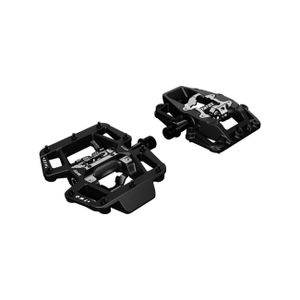 Tatze Pedal MTB TWO-FACE Composite Plattform/SPD schwarz 10 Pins