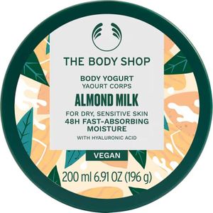 The Body Shop Jogurt do ciała z mlekiem migdałowym do skóry suchej i wrażliwej 200ml - Vegan