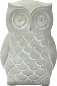 Gartenfigur Eule aus Beton M