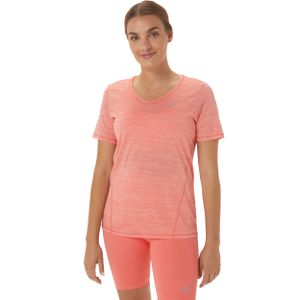 Asics RACE V-NECK SS TOP W ORANGE M