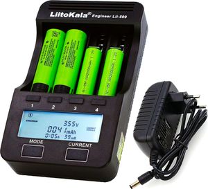 Uniwersalna ładowarka LiitoKala Lii-500 do akumulatorów 18650 26650