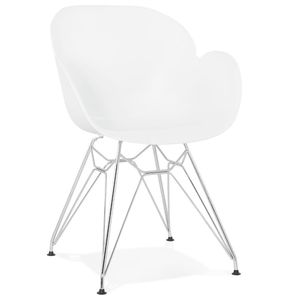 Kokoon Design-Sessel CHIPIE 59x57,5x85 cm,Plastik / Polymer, Weiß, 7,37 kg