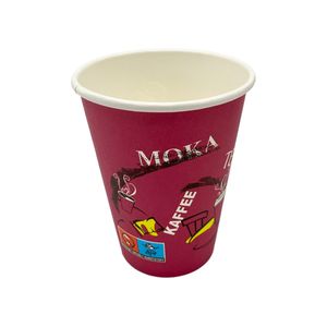50 Stück Kaffeebecher -Lila Cup- 0,3l/12oz | Pappbecher