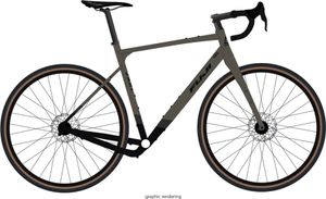 Fuji Jari 1.5 Gravelbike 28 Zoll Gravel Bike Damen und Herren ab 155 cm Road Bike Graveler Bike Cyclocross Fahrrad 20 Gang SRAM Apex, Farbe:clay gray, Rahmengröße:57.5 cm