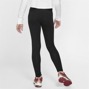 Nike Mädchen Sport-Leggings Fitnesshose Trainingshose NIKE NSW FAVORITES schwarz, Größe:S(128-140)