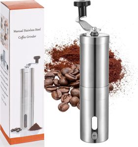 Kaffeemühle Manuelle Mühle zum Mahlen von Kaffee aus Edelstahl,40 g Hand Kaffeemühle Espressomühle