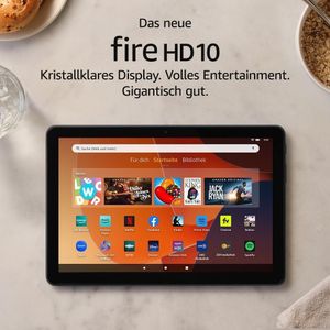 Amazon Fire HD 10-Tablet (2023),brillantes 10,1-Zoll-Full-HD-Display Tablet (10", 64 GB, ohne Werbung, 5G, Octa-Core-Prozessor, 3 GB RAM