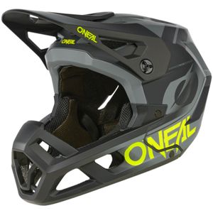 O'NEAL Fullface Helm SL1 Strike , Schwarz Grau, L