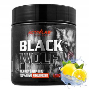 Activlab Black Wolf Pre-Workout Muskelpumpe 300g Zitrone Lemon