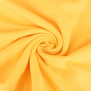 Sweatstoff einfarbig gelb meliert 1,5 m Breite