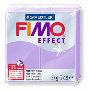 FIMO EFFECT Modelliermasse ofenhärtend pastell flieder 57g