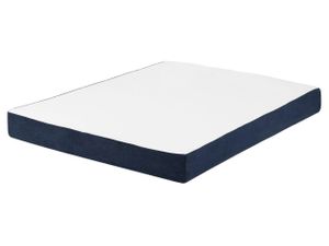 BELIANI Oboustranná matrace z gelové pěny se snímatelným potahem 160 x 200 cm středně tvrdá paměťová pěna