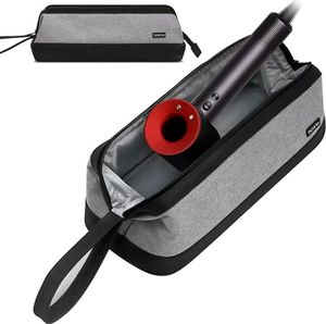 Reisetasche, tragbare staubdichte Aufbewahrungstasche für Dyson Supersonic/Airwrap Styler Haartrockner/Lockenstab/Haarglätter-Zubehör, grau, stilvoll Reisetasche, tragbare staubdichte Aufbewahrungstasche für Dyson Supersonic/Airwrap Styler Haartrockner/Lockenstab/Haarglätter-Zubehör, grau, stilvoll