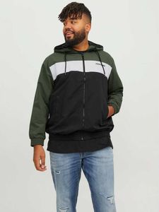 Jack & Jones Rush Plus Size Bomberjacke Grün 3XL / Regular Mann Grün 3XL