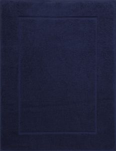 Betz Badvorleger 50x70 cm PREMIUM Badematte Badteppich Duschvorleger 100% Baumwolle 650g/m² Farbe: dunkelblau Betz Badvorleger 50x70 cm PREMIUM Badematte Badteppich Duschvorleger 100% Baumwolle 650g/m² Farbe: dunkelblau
