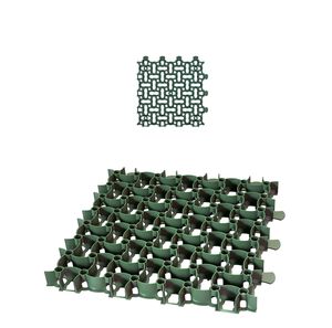 Rasengitter Paddockplatte 50x50 cm Reitplatzmatten Rasenmatten Rasenwaben Kiesgitter - Menge wählbar : Grün : 1 Stück