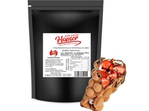 Premium Bubble Waffelteig Backmischung Egg Nugg 5 Kg wiederverschließbar