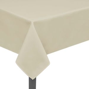 DesignMöbel - Creme Klassische Tischdecken 5 Stk Creme 170x130 cm -{170x130 cm}KAUF80348