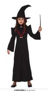 Zauberin Kostüm für Mädchen, Größe:128/134