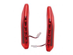 HAIBIKE Twin Tail Lights (TTL) Set AM für Ausfallendenmontage mit JST Kabel, rot (1 Set)