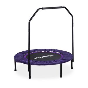 trampolina fitness relaxdays niebieska 102,0 cm