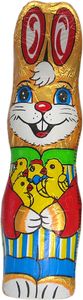 Wawi Hasenfigur Hohlfigur aus toller Edelvollmilchschokolade 60g Wawi Hasenfigur Hohlfigur aus toller Edelvollmilchschokolade 60g