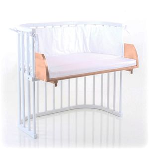 Babybay Verlängerungsseite inklusive Matratzenergänzung für Original und Midi natur lackiert