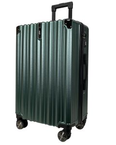 SIGN Reisekoffer ABS Koffer Trolley Hartschale  smaragdgrün-metallic-M (Handgepäck)