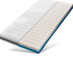 NovaSleep - Matrace 160x200 H2 H3, výška cca 18 cm, 7zónová matrace ze studené pěny 160 x 200 s měkkým potahem z dvojité látky