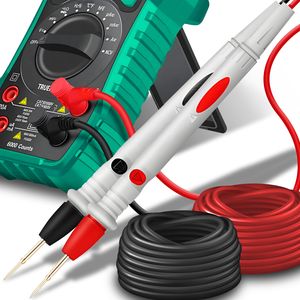 Przewody pomiarowe z izolacją silikonową do multimetru Kabel 1000V 20A Przedłużacze kabli testowych Zestaw akcesoriów elektronicznych Elastyczne akcesoria do multimetrów Retoo