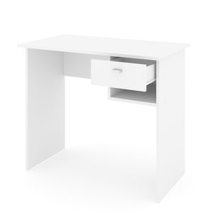 Livinity® Schreibtisch Colin, 90 x 50 cm, Weiß
