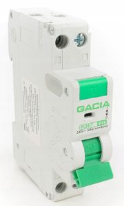 GACIA FI/LS-Schalter Leitungsschutzschalter/Fi-Schalter Kombination 1P 30mA Typ A 16A