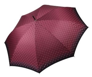 Regenschirm Damen Automatik dunkelrot