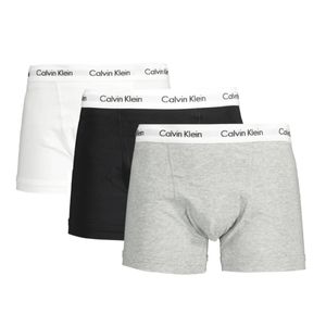 Calvin Klein 3-pack Stretch Bavlna Trunks Black White Grey