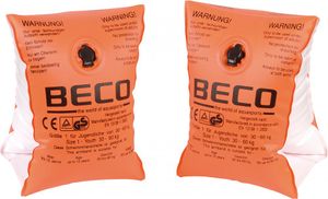 Schwimmflügel von BeCo für Kinder von 6 bis 12 Jahren Farbe Orange