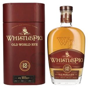 Whistlepig 12 Jahre Rye Whiskey, 0,7l, alc. 43 Vol.-%