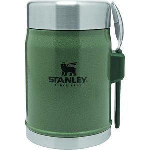 Stanley Speisebehälter mit Göffel 414 ml. in Grün Dunkelgrün