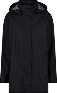 CAMPAGNOLO WOMAN JACKET SNAPS HOOD schwarz 44