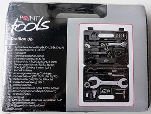 Point Fahrrad Werkzeugkoffer ToolBox 36