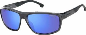 Carrera 8038/S 09V Z0 Grey/Blue/Blue Multilayer Okulary sportowe