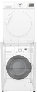 CLP Waschmaschinenregal Medina, Farbe:weiß