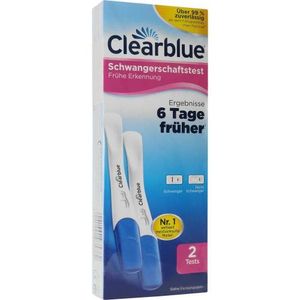Clearblue Schwangerschaftstest frühe Erkennung 2 St