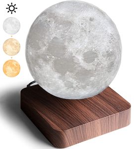 Mond lampe 3D Druck magnetschwebende mondlicht Lampen für Zuhause, Büro Decor, Kreative Geschenk
