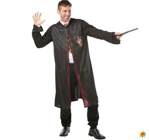 Harry Potter Kostüm für Herren inkl. Krawatte und Zauberstab