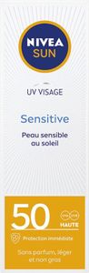 Nivea Sun Facial Sensitive Spf50 50 Ml