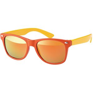 Gil Jungen Kinder Sonnen Brille Designer Modern Cool Abgefahren 30408 Gelb/Orange