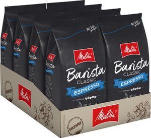 MELITTA Ganze Kaffeebohnen Barista Espresso 8 x 1 kg kraftvoll und würzig