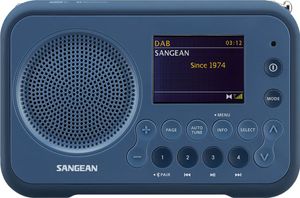 SANGEAN Sangean - DPR-76BT, tragbares Radio DAB+/FM/Bluetooth, dunkelblau SANGEAN Sangean - DPR-76BT, tragbares Radio DAB+/FM/Bluetooth, dunkelblau